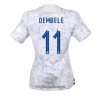 Officiële Voetbalshirt Frankrijk Ousmane Dembele 11 Uit WK 2022 - Dames